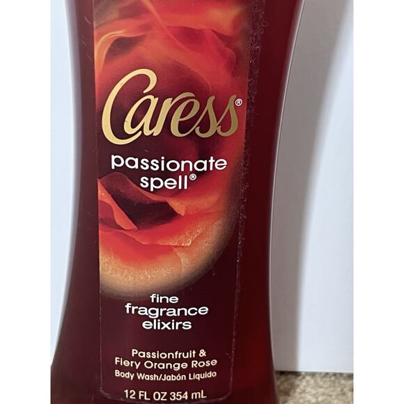 Caress Passionate Spell Passionfruit & Fiery Orange Rose Body Wash 12 oz RARE - Picture 3 of 6